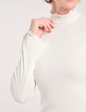 Blusa Old Navy manga larga para mujer