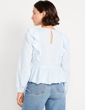 Blusa Old Navy manga larga para mujer