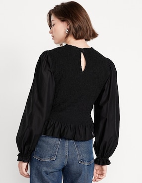 Blusa Old Navy manga larga para mujer