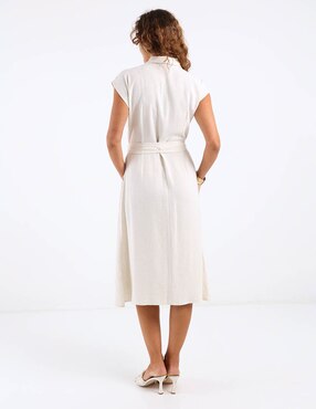 Vestido midi casual Lieb para mujer