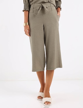 Pantalón capri Lieb straight para mujer