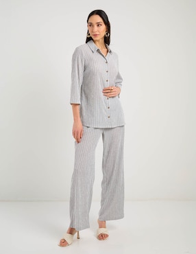 Blusa Lieb manga 3/4 para mujer