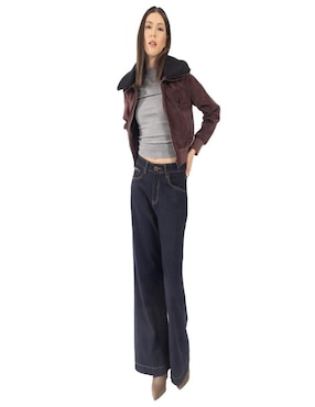 Chamarra casual Quarry para mujer