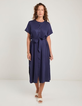 Vestido midi casual Lieb para mujer