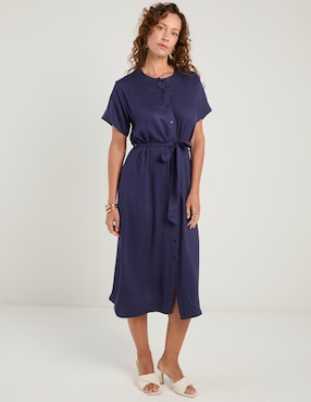 Vestido midi casual Lieb para mujer