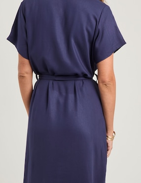 Vestido midi casual Lieb para mujer