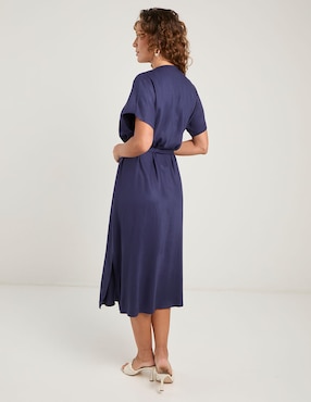 Vestido midi casual Lieb para mujer