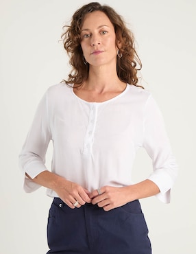 Blusa Lieb manga larga para mujer