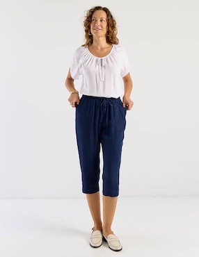 Blusa Lieb manga corta para mujer