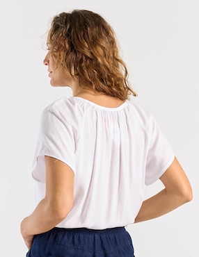 Blusa Lieb manga corta para mujer