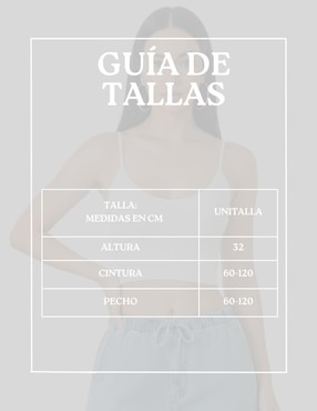 Set blusa de tirantes Malabis para mujer