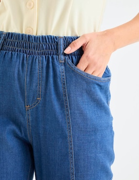 Pantalón capri Lieb slim para mujer