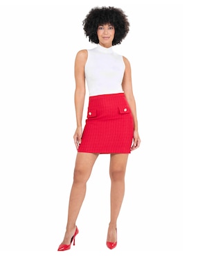 Falda mini Atelier Petite a la cintura