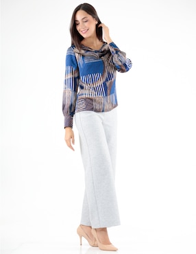 Blusa Trinity manga larga para mujer