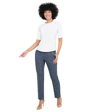 Blusa Atelier Petite manga corta para mujer