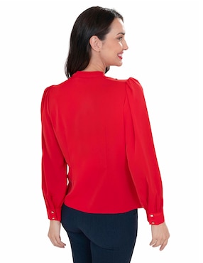 Blusa Atelier Petite manga larga para mujer