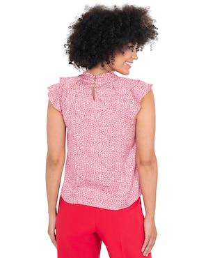 Blusa Atelier Petite manga corta para mujer