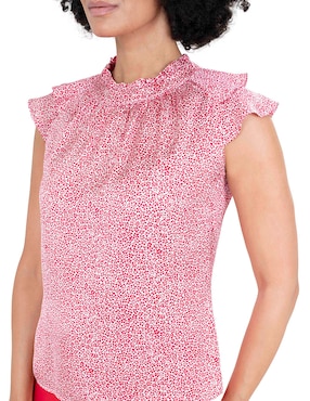 Blusa Atelier Petite manga corta para mujer
