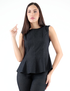 Blusa Trinity sin manga para mujer