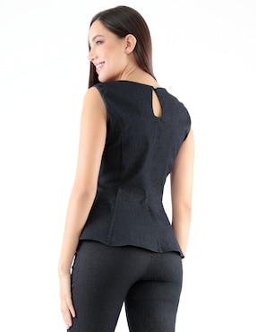 Blusa Trinity sin manga para mujer