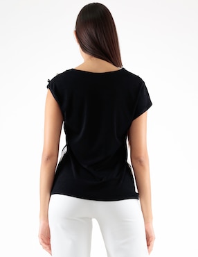 Blusa Trinity manga corta para mujer