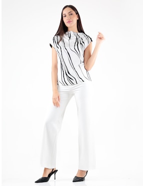 Blusa Trinity manga corta para mujer