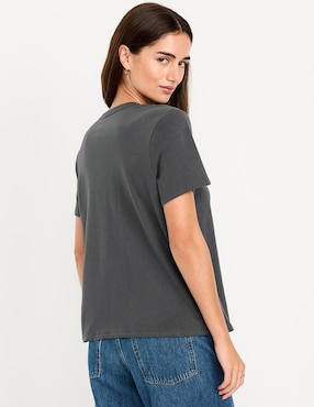 Playera manga corta Old Navy cuello redondo para mujer