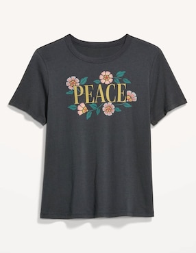 Playera manga corta Old Navy cuello redondo para mujer