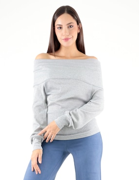 Blusa Trinity manga larga para mujer