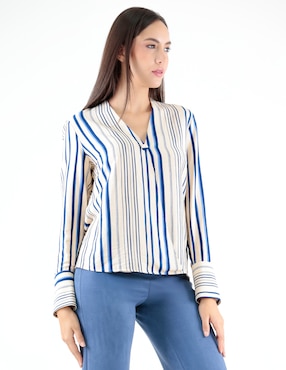 Blusa Trinity manga larga para mujer
