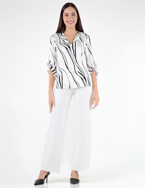 Blusa Trinity manga 3/4 para mujer