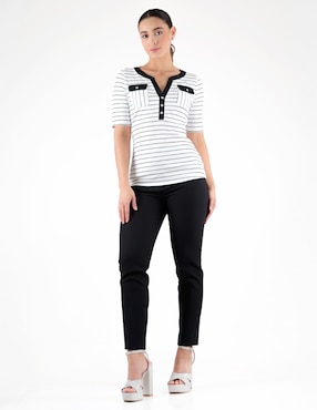 Blusa Trinity manga corta para mujer