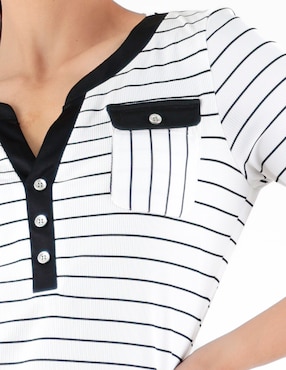 Blusa Trinity manga corta para mujer