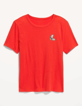 Playera manga corta Old Navy cuello redondo para mujer