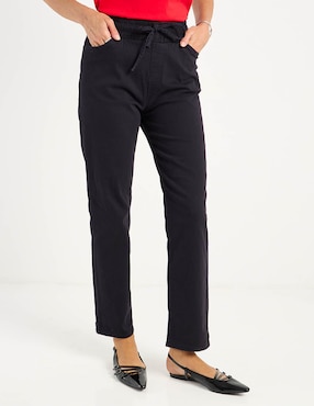 Pantalón Lieb skinny recto para mujer
