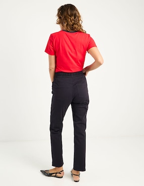 Pantalón Lieb skinny recto para mujer