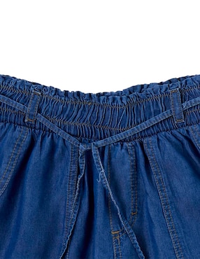 Bermuda Lieb de mezclilla para mujer