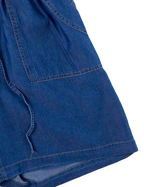 Bermuda Lieb de mezclilla para mujer