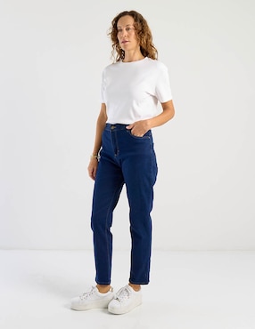 Jeans slim a la cintura Lieb L497 para mujer