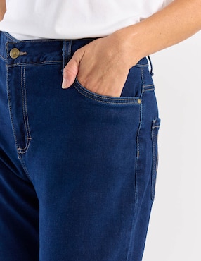 Jeans slim a la cintura Lieb L497 para mujer