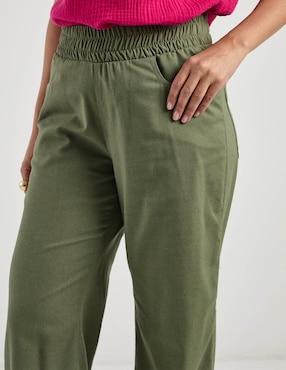 Pantalón relaxed Lieb straight para mujer