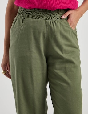 Pantalón relaxed Lieb straight para mujer