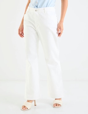 Jeans campana cintura baja Lieb para mujer