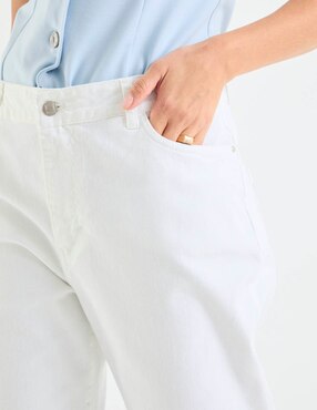 Jeans campana cintura baja Lieb para mujer