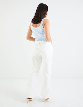 Jeans campana cintura baja Lieb para mujer
