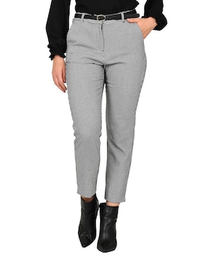 Pantalón capri Ferrioni slim para mujer