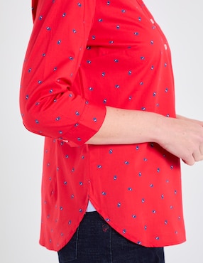 Blusa Ferrioni manga 3/4 para mujer
