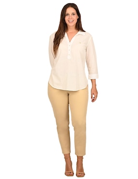 Blusa Ferrioni manga 3/4 para mujer