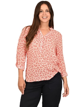 Blusa Ferrioni manga corta para mujer