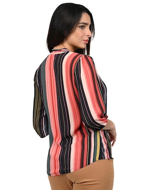 Blusa Ferrioni manga 3/4 para mujer